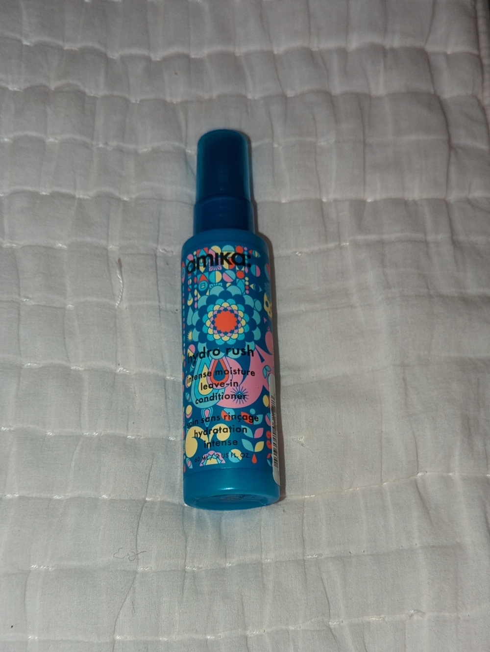 amika Hydro Rush Intense Moisture Leave-In Conditioner - Blue